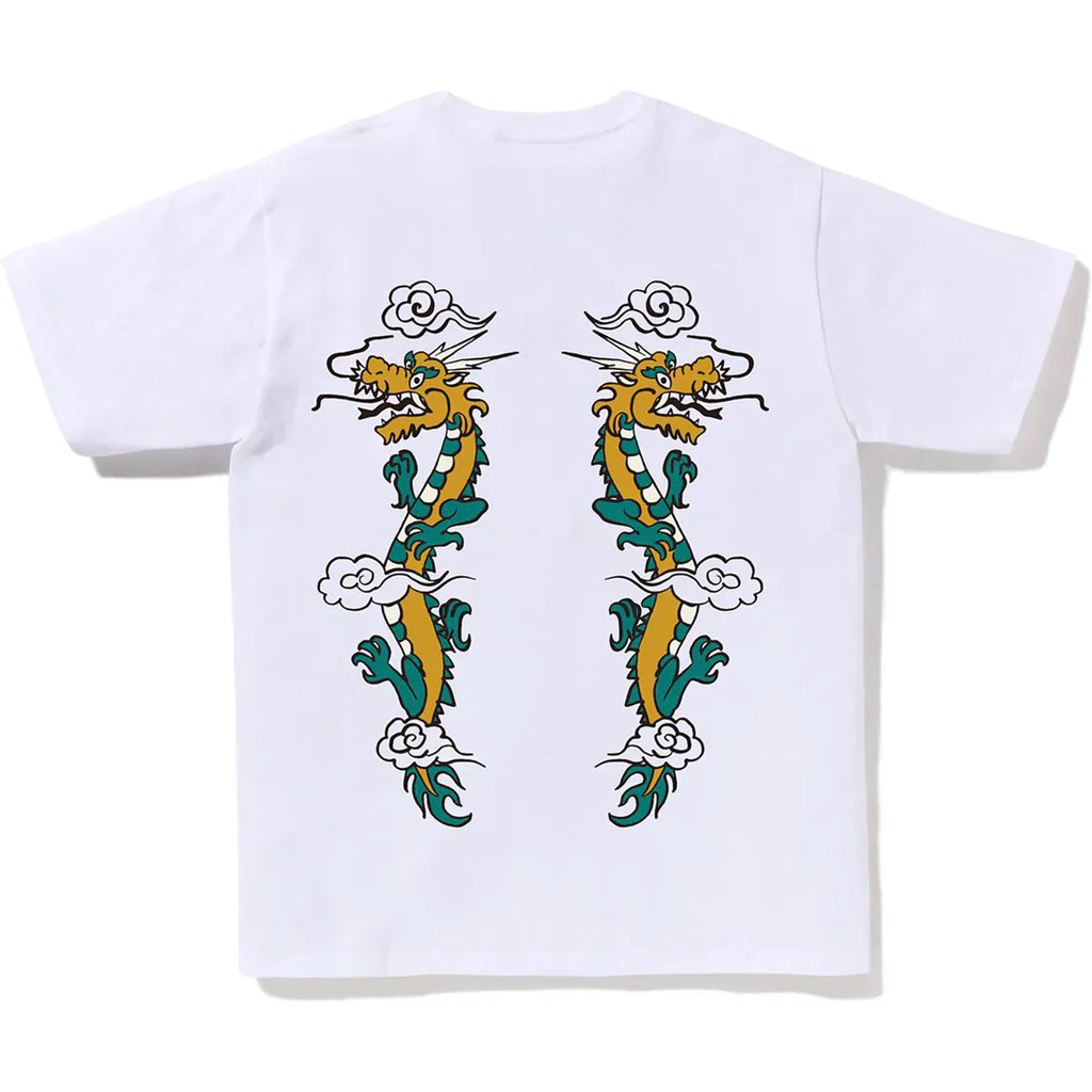 BAPE Souvenir Dragon Tee White