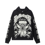 Hellstar “ONLY IN DARKNESS YOU CAN SEE THE STAR” Hoodie -Black
