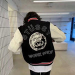 Stüssy “Tribe Tears Legacy” Varsity Jacket