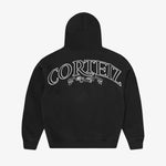 Corteiz Superior Royale Zip Hoodie- Black