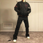 Stüssy 8 Ball World Tour Varsity Jacket