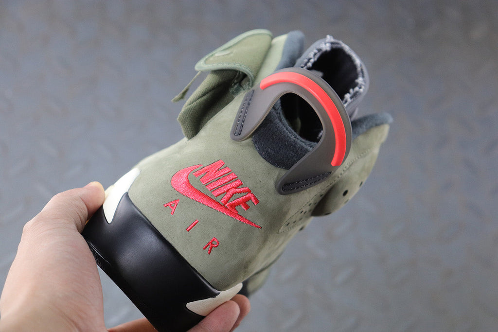 Travis Scott x AJ6 “Medium Olive"