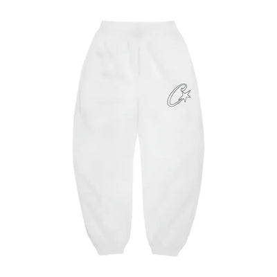 Corteiz C-Star Appliqué Jogger- White