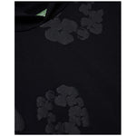 Denim Tears Black Monochrome Cotton Wreath Hoodie