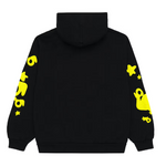 Sp5der Beluga Hoodie Onyx/Yellow