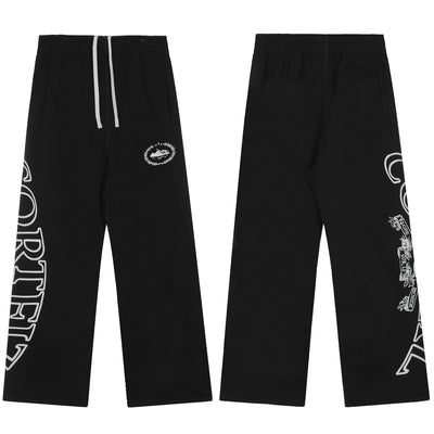 Corteiz Superior Sweatpants - Black
