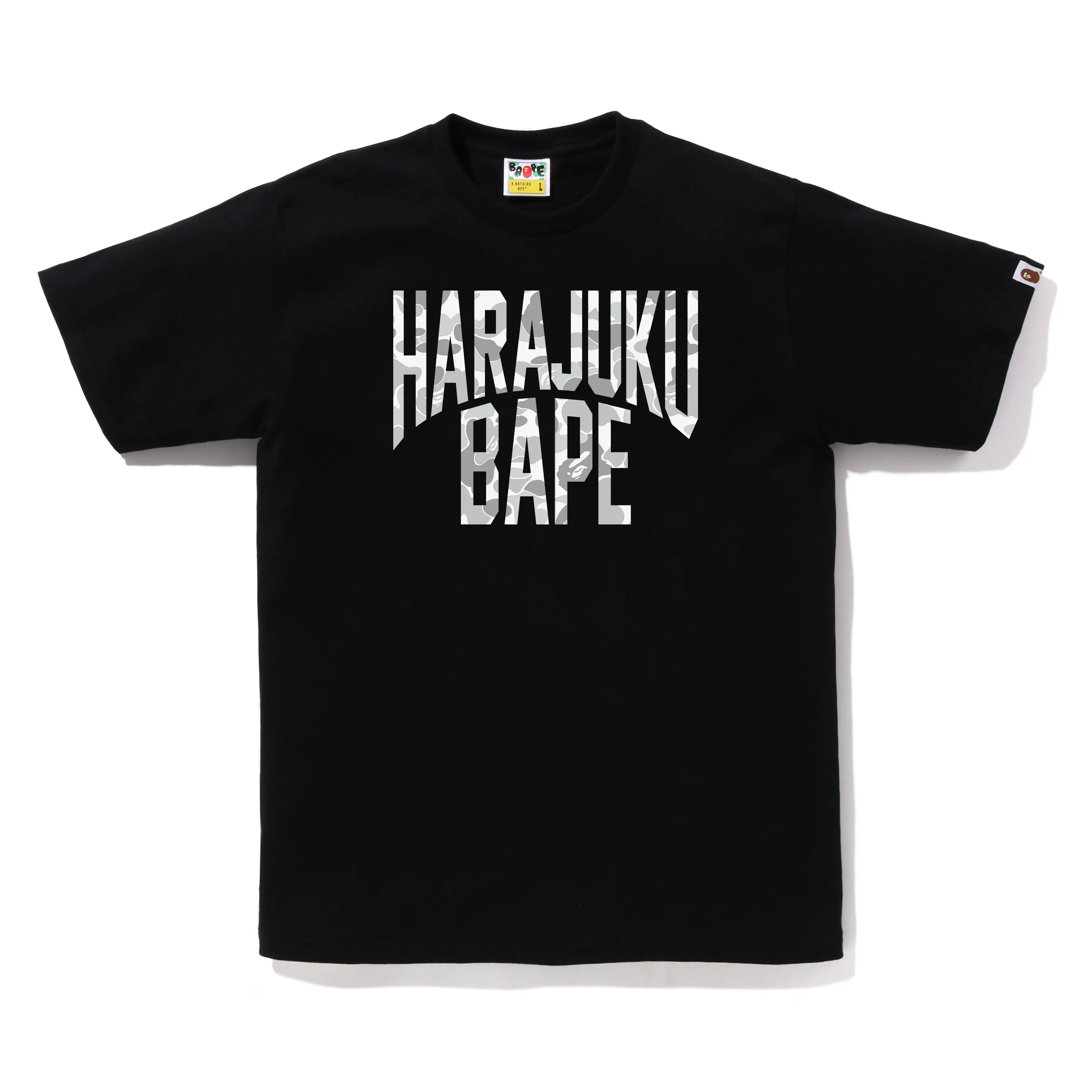 BAPE Japan Store Exclusive NYC Logo Tee Black/Grey