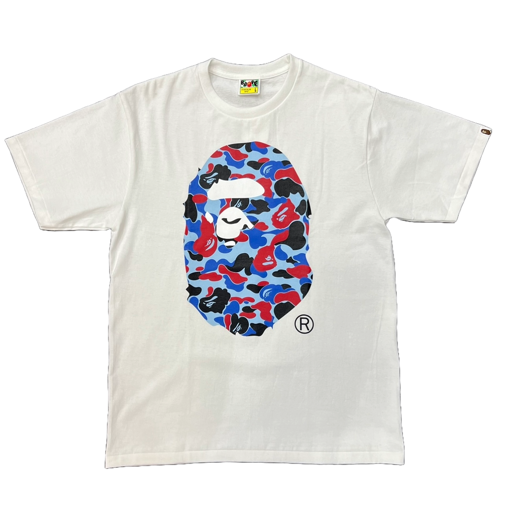 BAPE Store Chicago Ape Head Tee White
