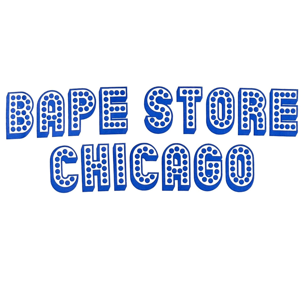 BAPE Store Chicago Ape Head Tee White