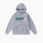 Trapstar Chenille Hoodie Grey/Green