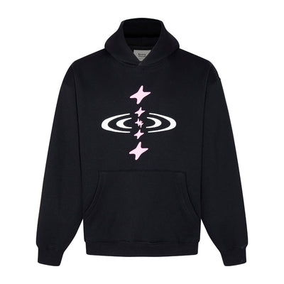 Broken Planet Galaxy Logo Hoodie Black