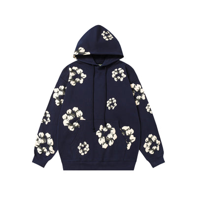 Denim Tears Cotton Wreath Hoodie – Navy