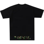 BAPE ABC Camo Ape Face Tee Black/Green