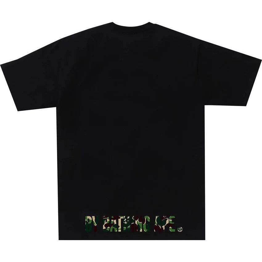 BAPE ABC Camo Ape Face Tee Black/Green