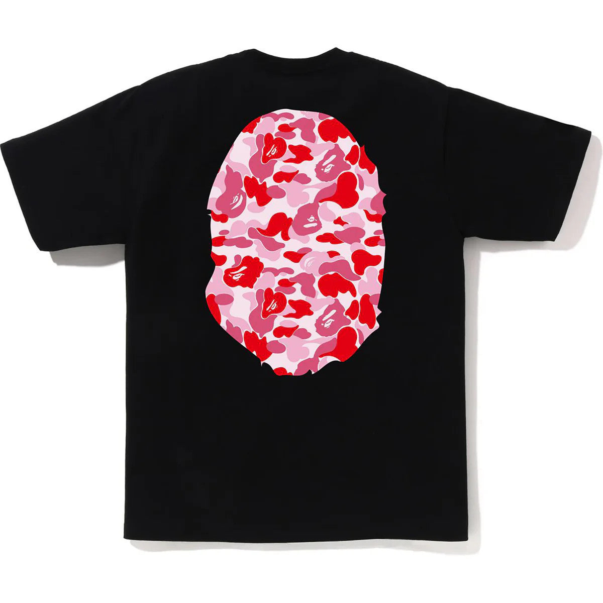 BAPE ABC Camo Big Ape Head Tee Black/Pink