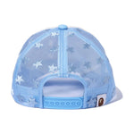 BAPE Sta Allover Mesh Cap Blue
