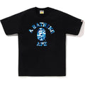 BAPE ABC Camo College Logo Tee Black/Blue