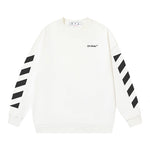 Off-White Diagonal Stripe Crewneck