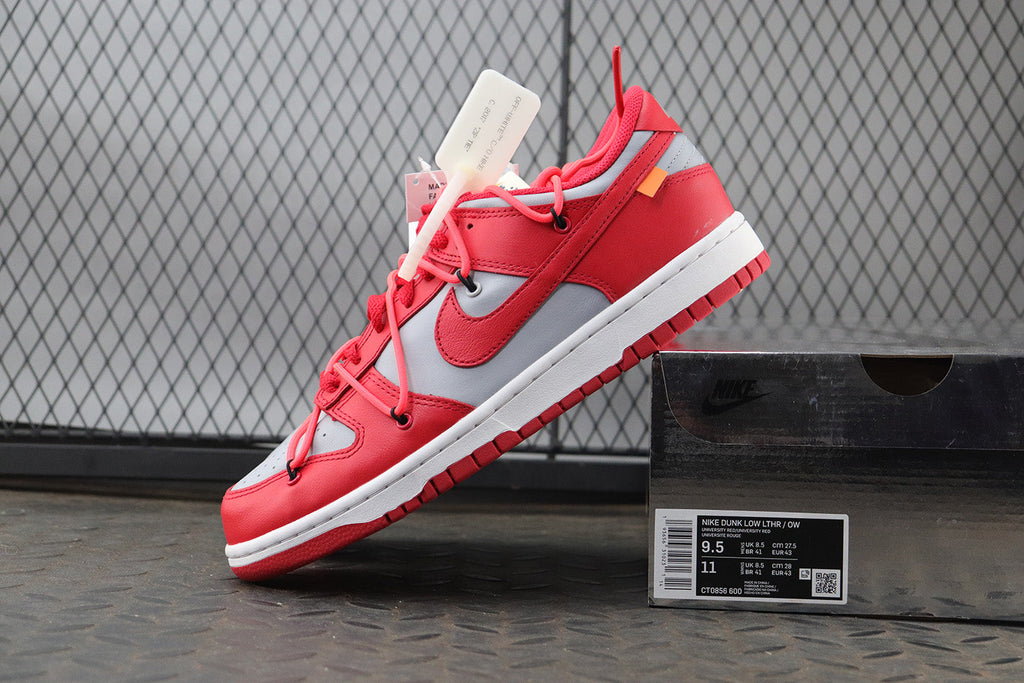 Nike Dunk Low Off-White University Red