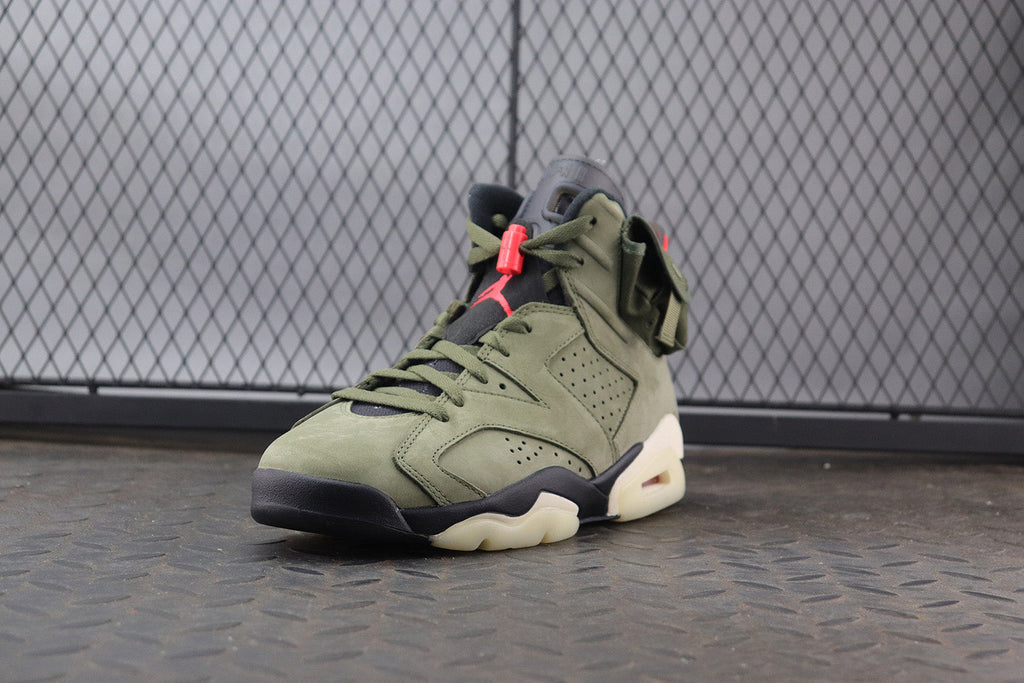 Travis Scott x AJ6 “Medium Olive"
