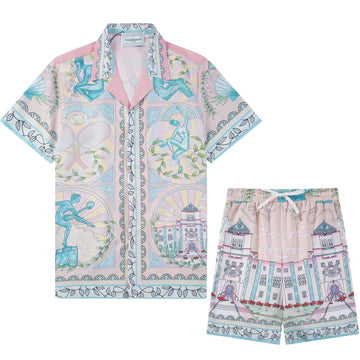 casablanca short set