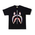 BAPE Sta Pattern Shark Tee Black